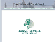 Tablet Screenshot of jonastornell.se